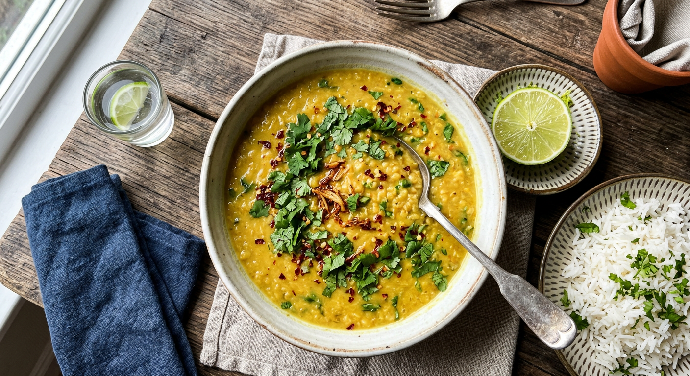 Zesty Red Lentil Dal